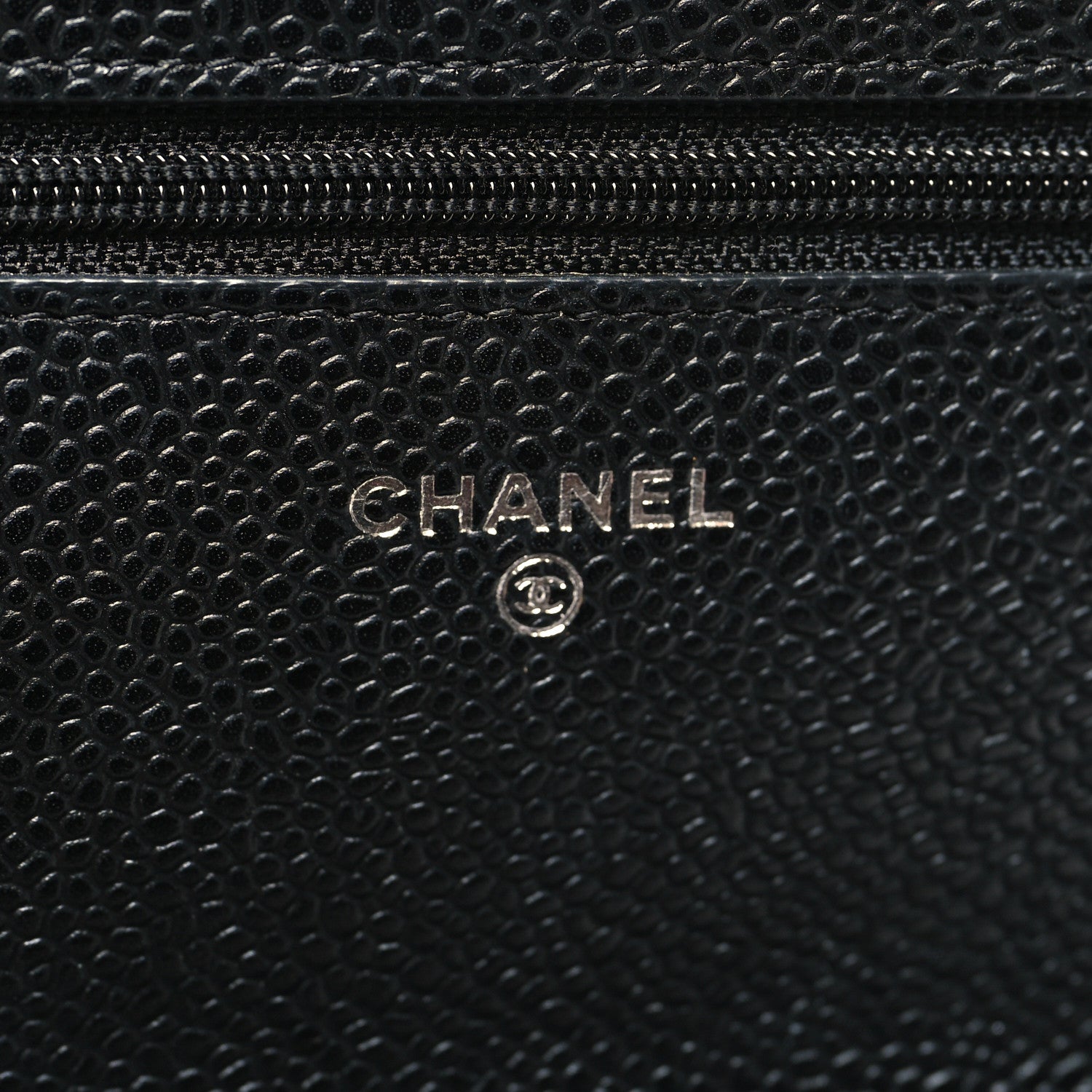 Chanel Caviar Quilted Wallet on Chain WOC Black 6 of 13