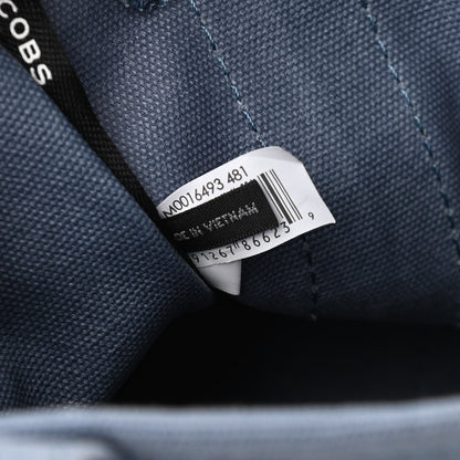 Marc Jacobs Cotton Canvas Mini The Tote Bag Blue Shadow 6 of 9