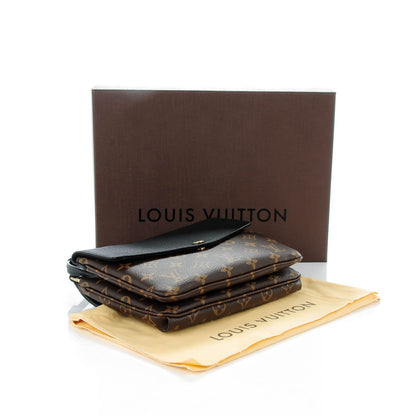 Louis Vuitton Monogram Twice Pochette Black 4 of 7