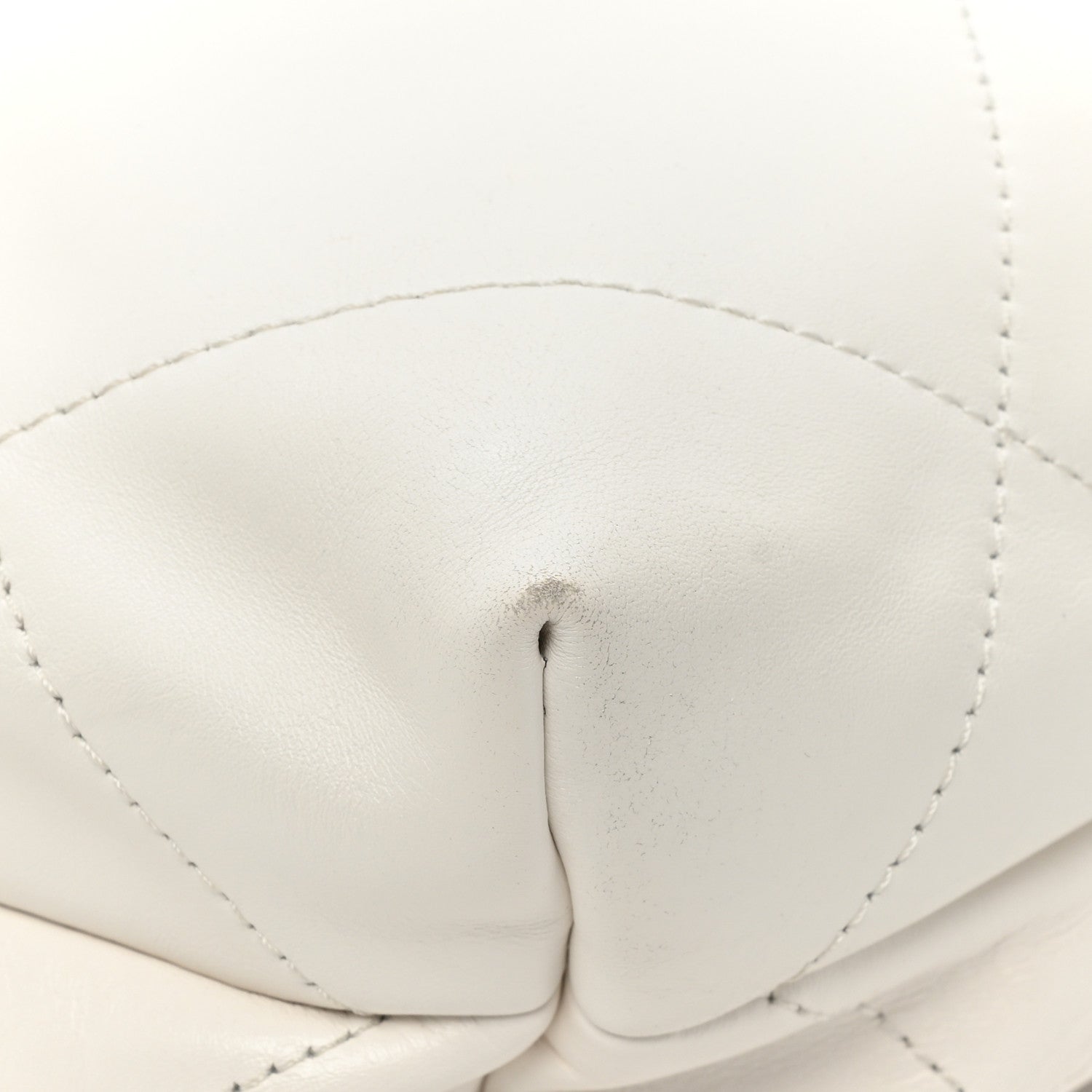 Chanel Shiny Calfskin Quilted Small Rainbow Chanel 22 White 12 of 15