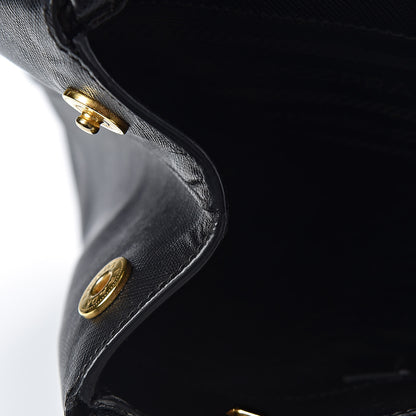 Prada Saffiano Lux Extra Large Galleria Double Zip Tote Black 9 of 26