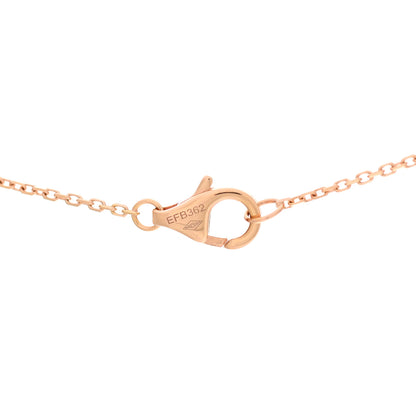 Cartier 18K Pink Gold Diamond Black Onyx XS Amulette de Cartier Pendant Necklace 5 of 5