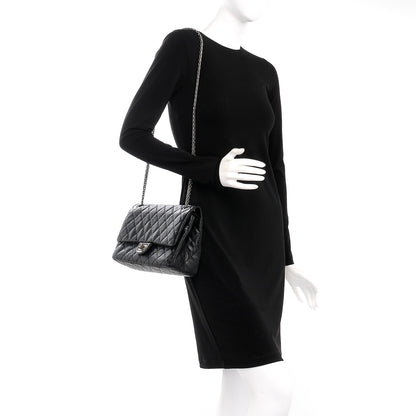 Chanel Caviar 2.55 Reissue 226 Flap Black 2 of 9