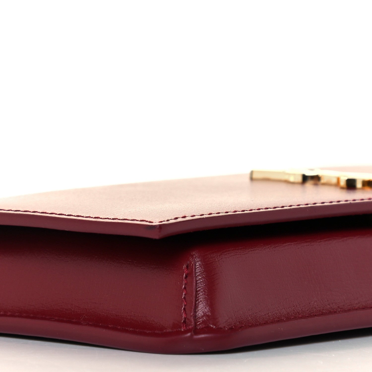 Saint Laurent Smooth Calfskin Monogram Phone Holder Crossbody Opyum Red 5 of 11
