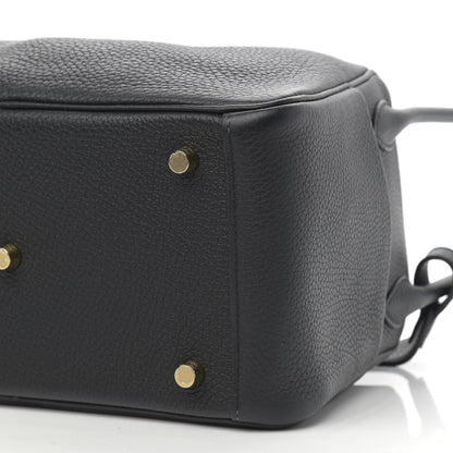 Hermes Taurillon Clemence Lindy 26 Black 10 of 13