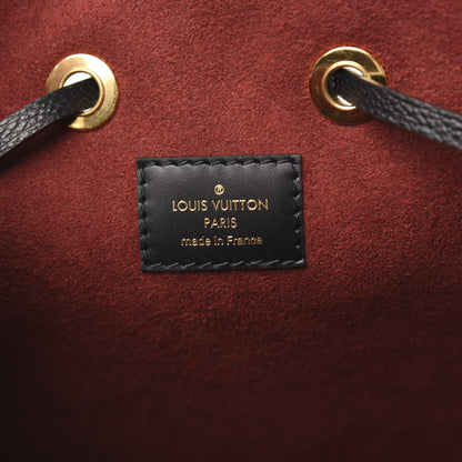 Louis Vuitton Empreinte Monogram Giant Neonoe MM Black Beige 6 of 8
