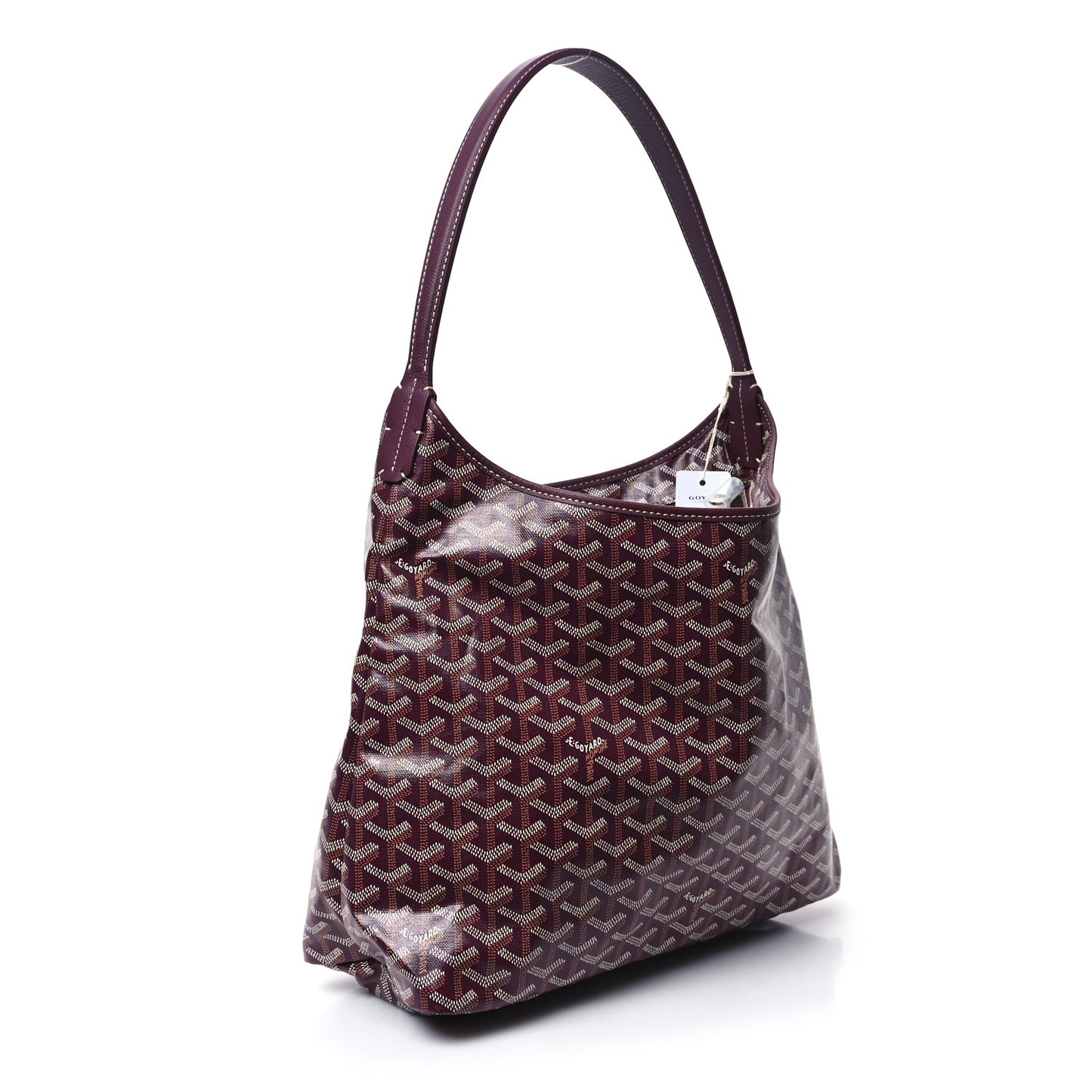 Goyardine Boheme Hobo Burgundy