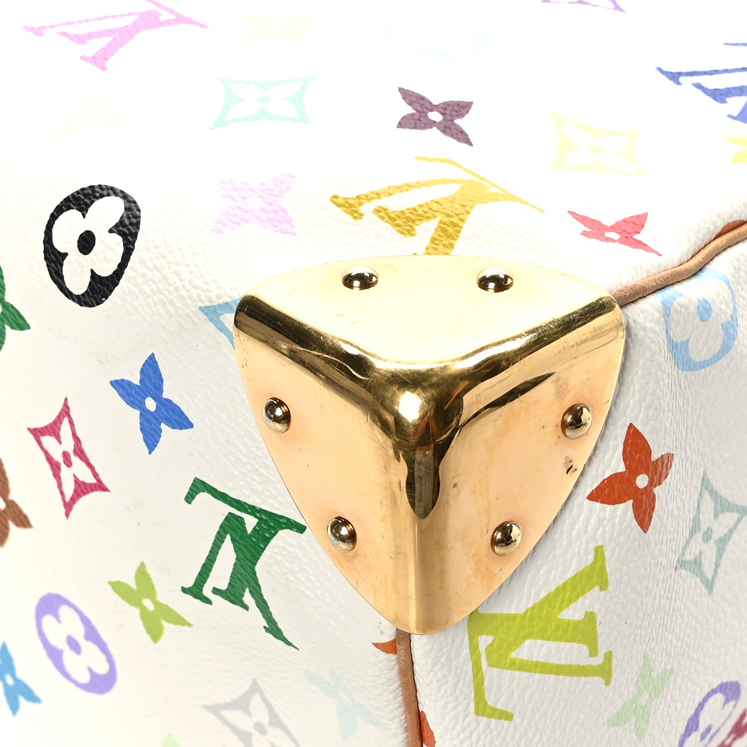 Louis Vuitton Monogram Multicolor Speedy 30 White 9 of 9