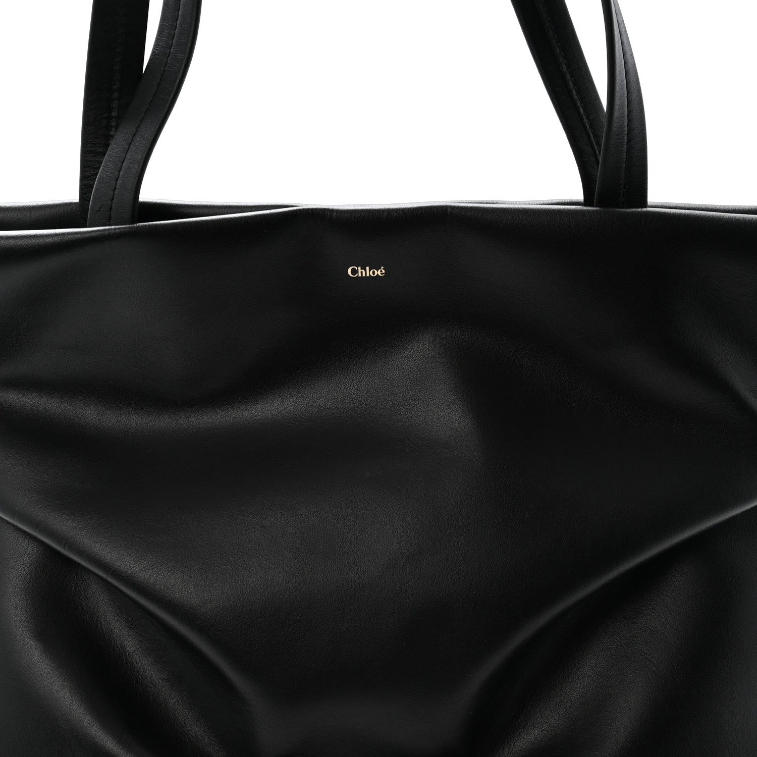 Chloe Calfskin Judy East West Tote Black 7 of 9