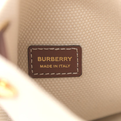 Burberry Canvas Smooth Calfskin Crossbody Pouch 5 of 8