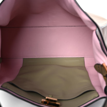 Fendi Vitello Seta Century Large Peekaboo X-Lite Fango Mandorlo 5 of 9