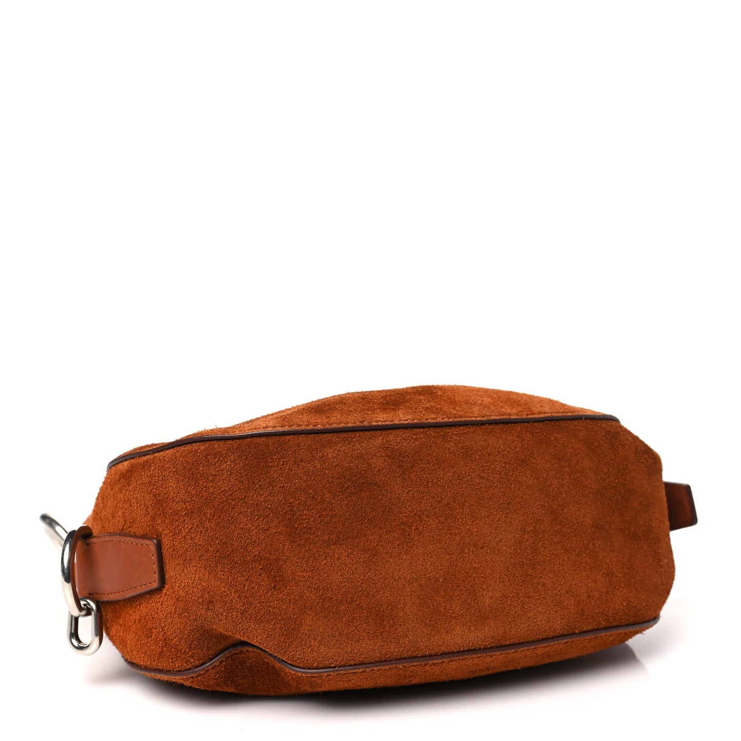 Suede Small Knight Bag Brown Bruciato