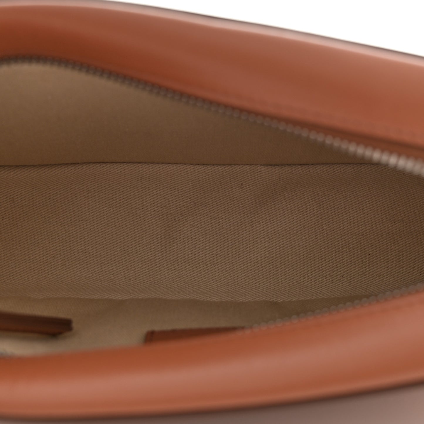 Smooth Calfskin Le Cuerda Horizontal Light Brown