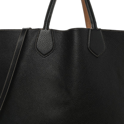 Gucci Cellarius Calfskin Bi-Color Medium Ramble Reversible Tote Black Camelia 11 of 21