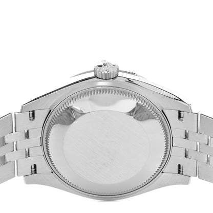 Rolex Stainless Steel 18K White Gold 31mm Oyster Perpetual Datejust Watch Mint Green 278274 4 of 5