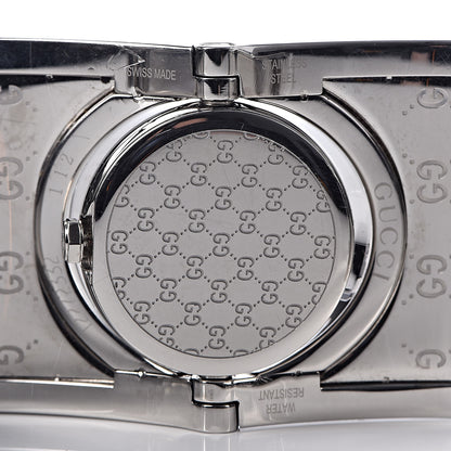 Gucci Stainless Steel Canvas Mother of Pearl 33mm Twirl Monogram Quartz Watch 5 of 11