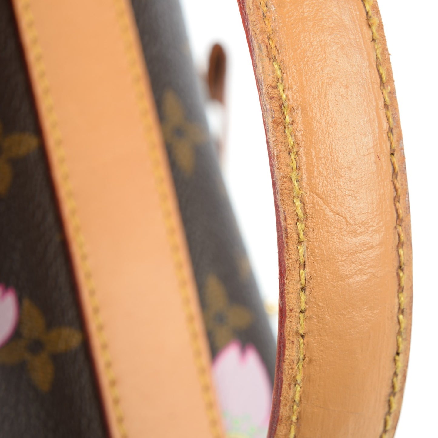 Monogram Cherry Blossom Sac Retro Bag Brown