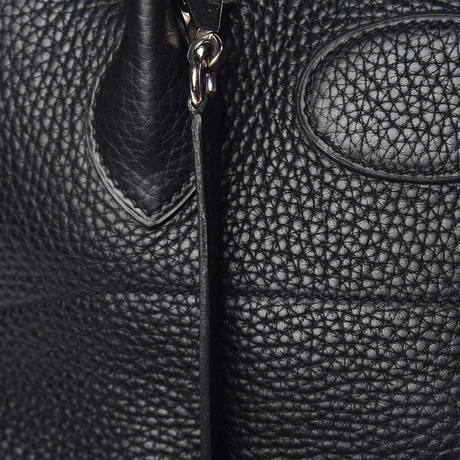 Hermes Taurillon Clemence Bolide 31 Black 12 of 12
