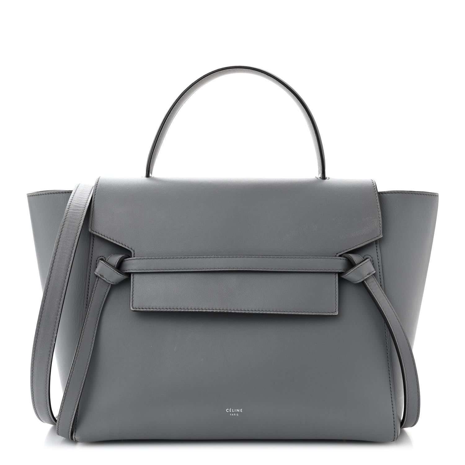 Celine Smooth Calfskin Mini Belt Bag Storm 1 of 15