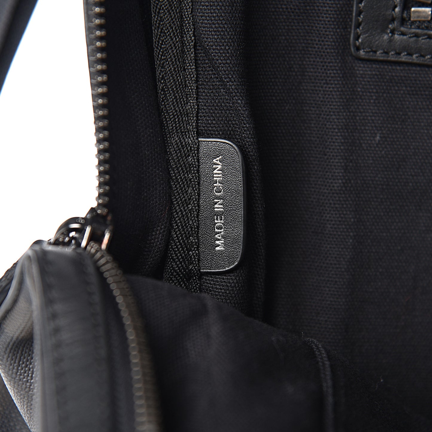 Smoked Check Backpack Black Brown