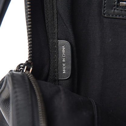 Burberry Smoked Check Backpack Black Brown 7 of 16
