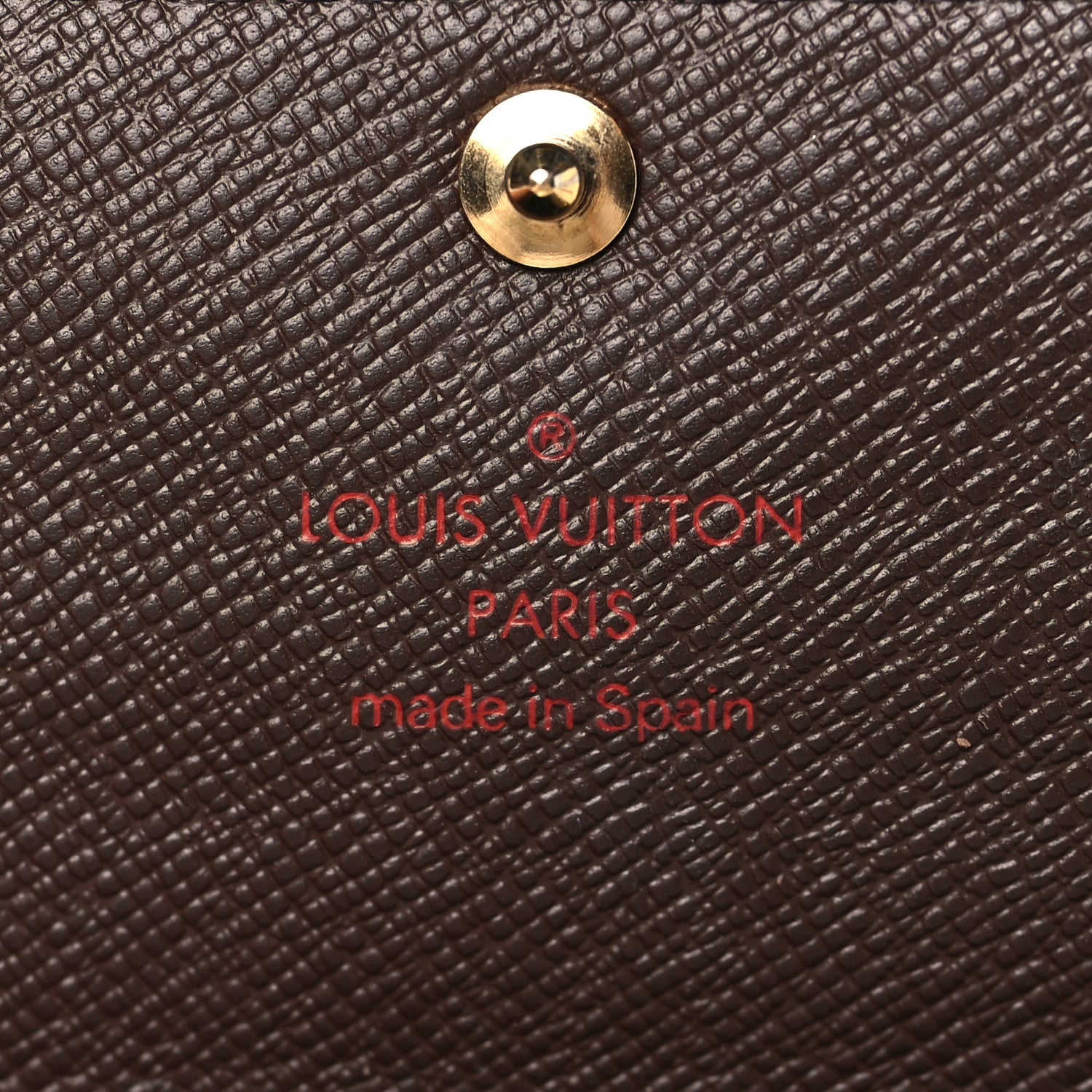 Louis Vuitton Damier Ebene Sarah Wallet 6 of 7