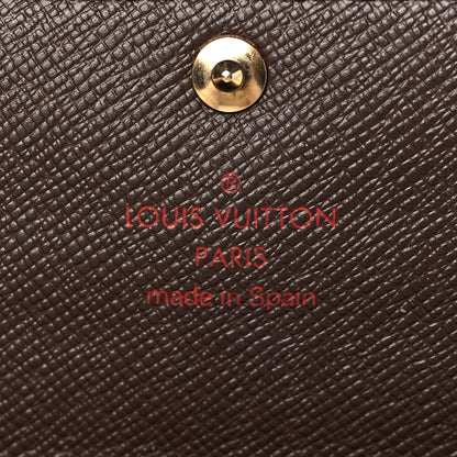 Louis Vuitton Damier Ebene Sarah Wallet 6 of 7