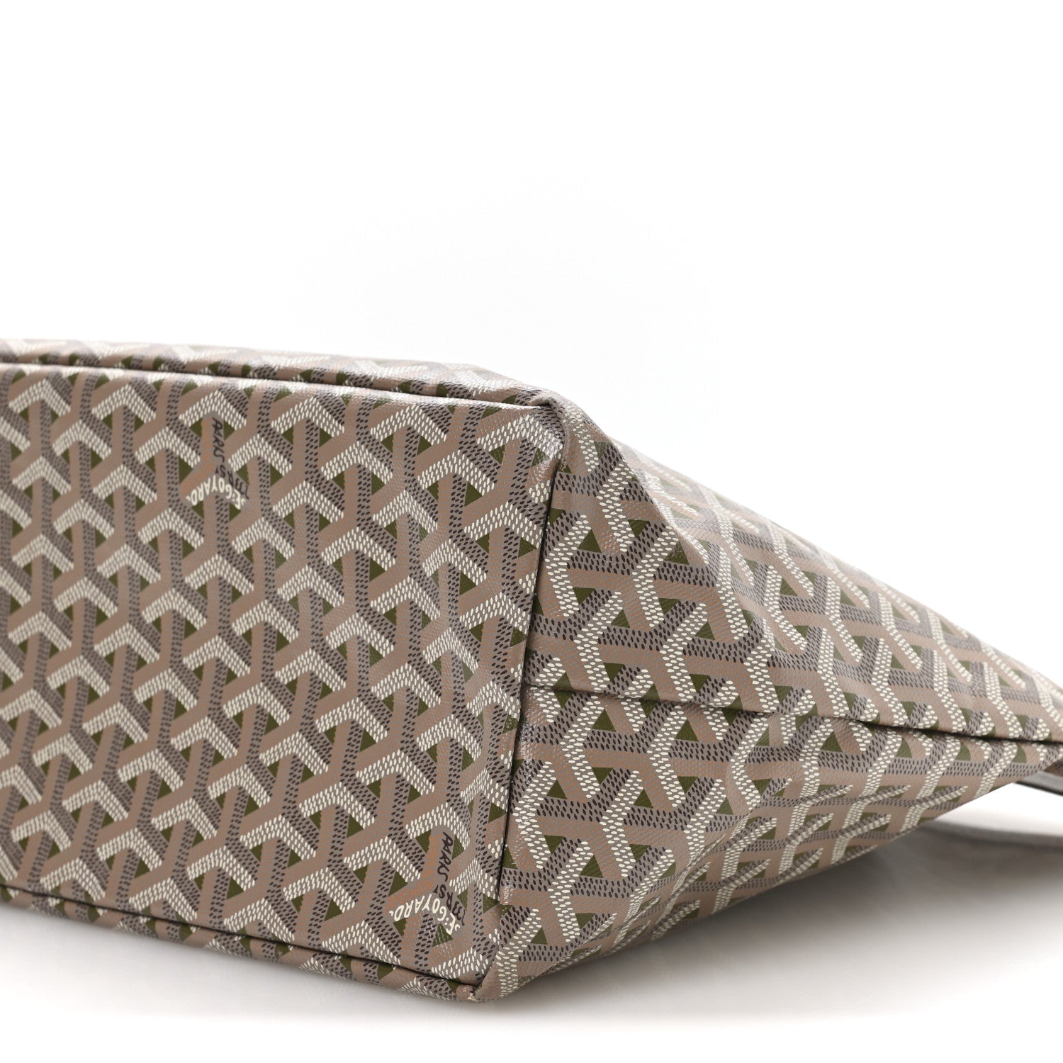 Goyard Goyardine Saint Louis Claire Voie PM Grege Khaki 10 of 10