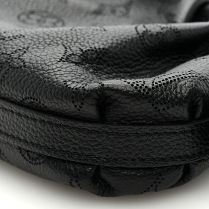 Louis Vuitton LOUIS VUITTON Mahina Scala Mini Pouch Black 8 of 8