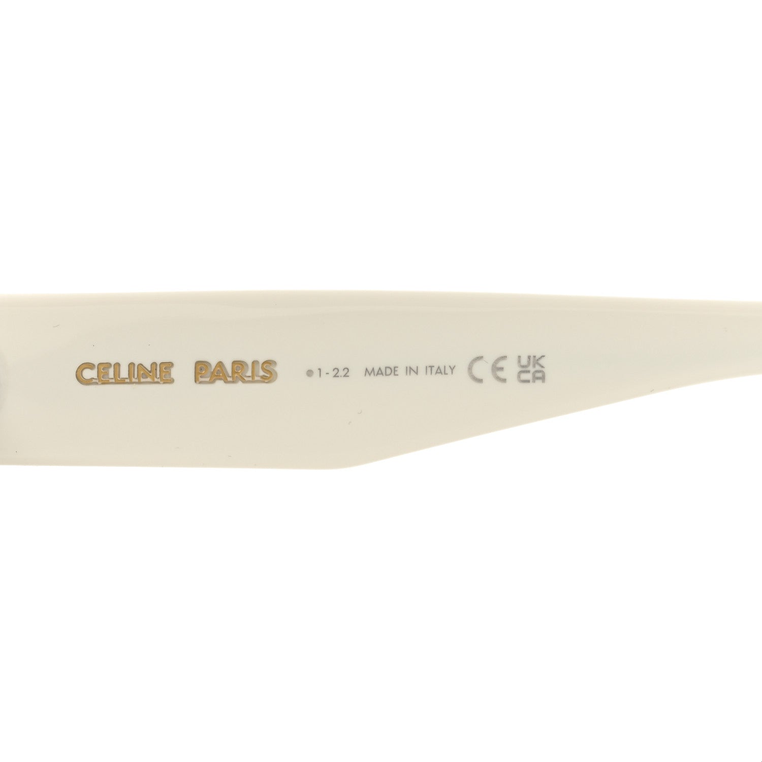 Celine Acetate Monochroms Square Sunglasses CL40214U White 5 of 7