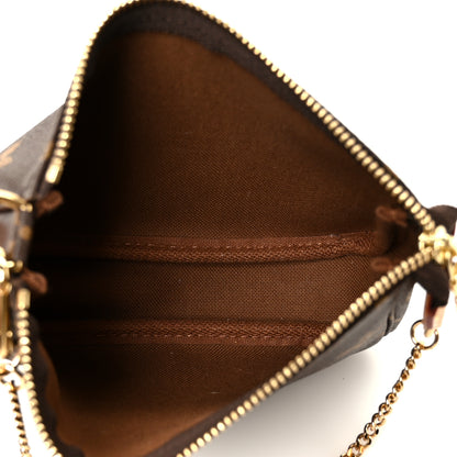 Louis Vuitton Monogram Mini Pochette Accessories 5 of 11