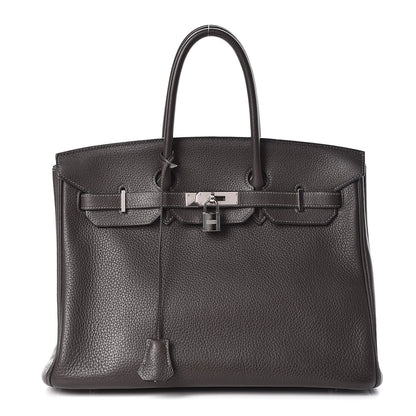 Hermes Togo Birkin 35 Graphite 1 of 35