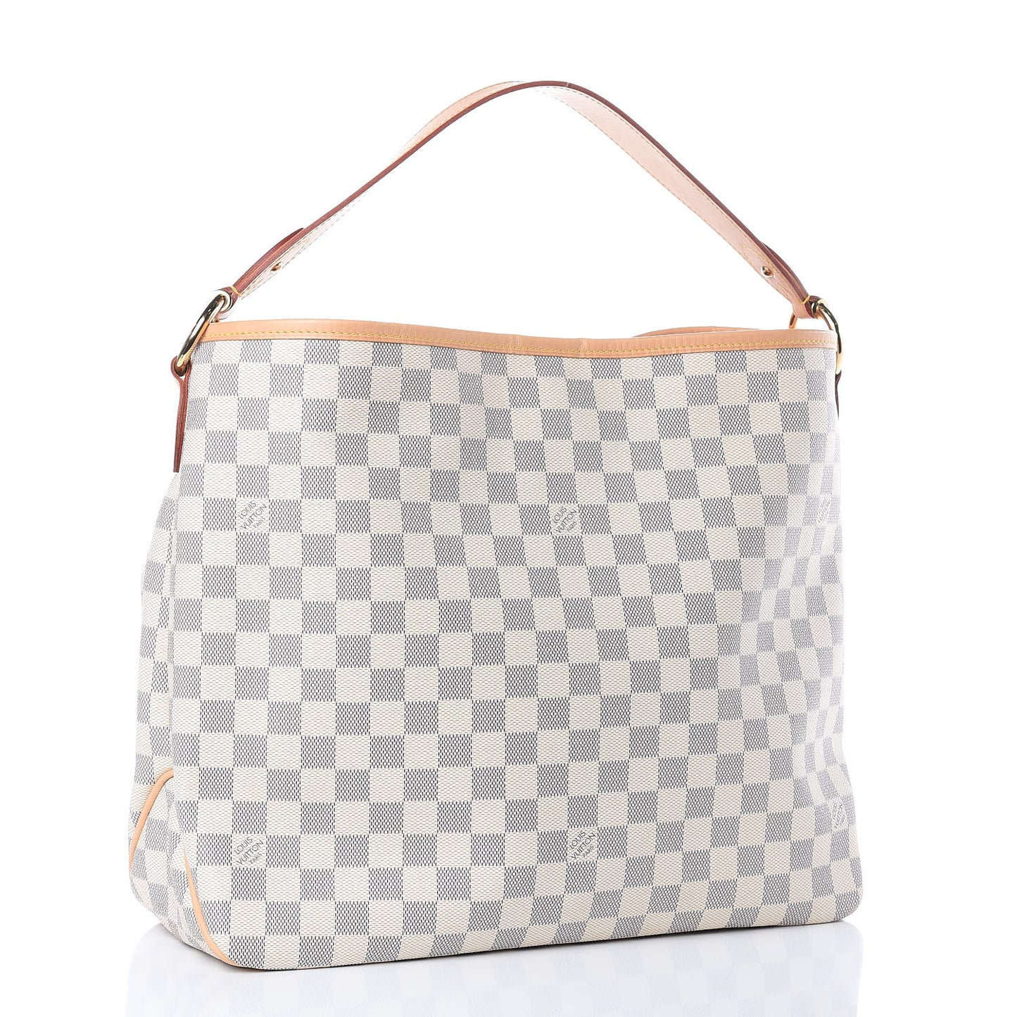 Damier Azur Delightful MM Rose Ballerine