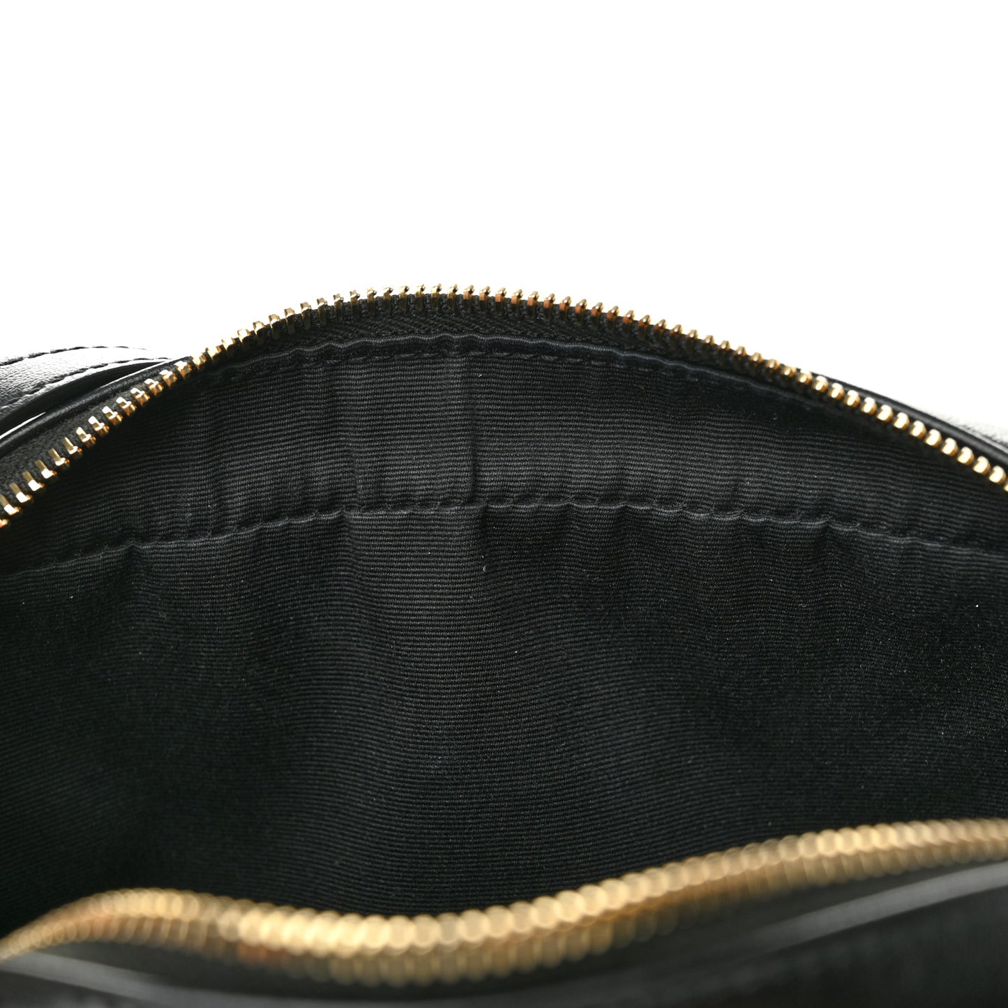 Calfskin Matelasse Monogram Lou Camera Bag Black