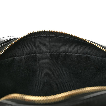 Saint Laurent Calfskin Matelasse Monogram Lou Camera Bag Black 12 of 14
