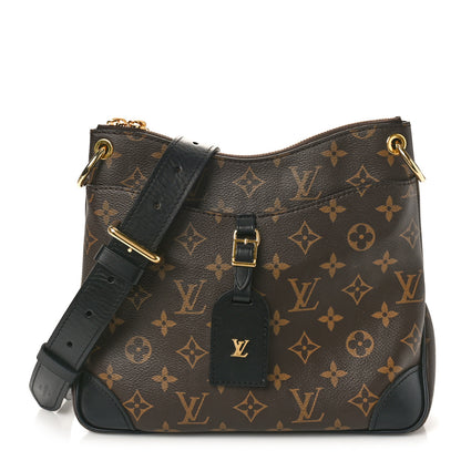 Louis Vuitton Monogram Odeon PM Black 1 of 9