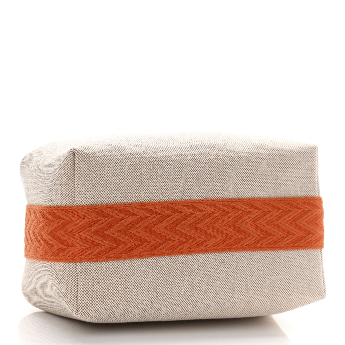 Canvas Small Bride-A-Brac Pouch Natural Orange