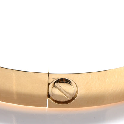 Cartier 18K Yellow Gold LOVE Bracelet 16 7 of 8