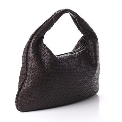 Bottega Veneta Nappa Intrecciato Large Veneta Hobo Ebano 3 of 9