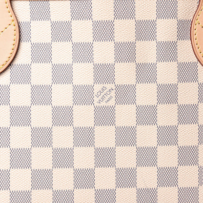 Louis Vuitton Damier Azur Neo Neverfull MM Rose Ballerine 10 of 13