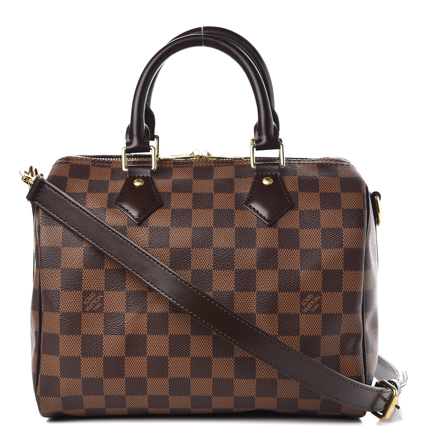 Louis Vuitton Damier Ebene Speedy Bandouliere 25 1 of 10