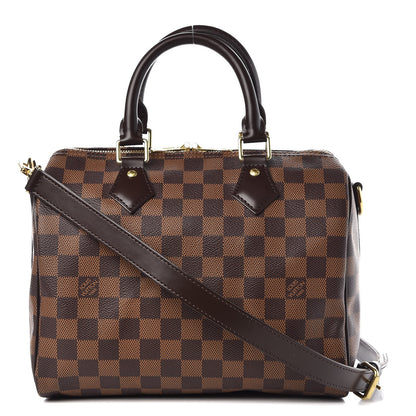 Louis Vuitton Damier Ebene Speedy Bandouliere 25 1 of 10