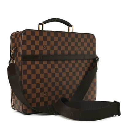 Louis Vuitton Damier Ebene Porte Ordinateur Sabana Computer Case 19 of 19