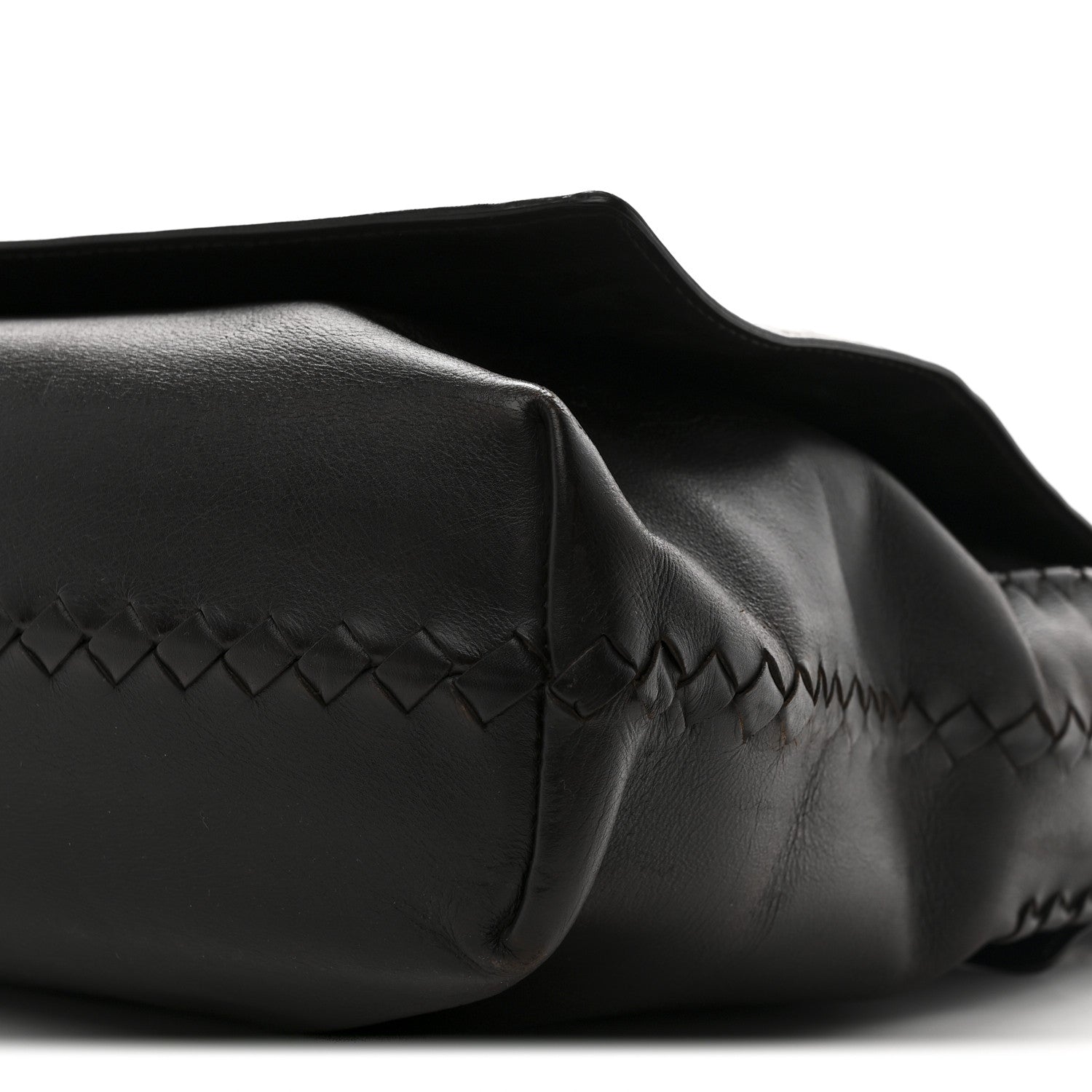 Bottega Veneta Nappa Intrecciato Messenger Bag Ebano 10 of 12