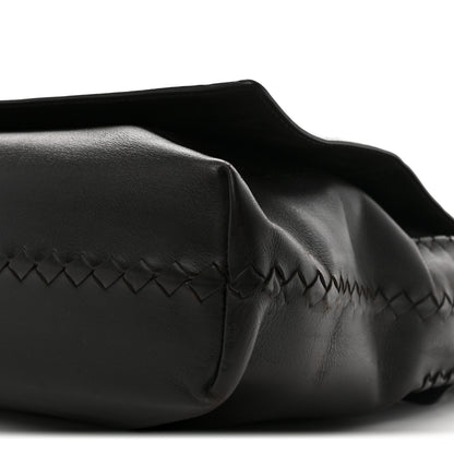 Bottega Veneta Nappa Intrecciato Messenger Bag Ebano 10 of 12