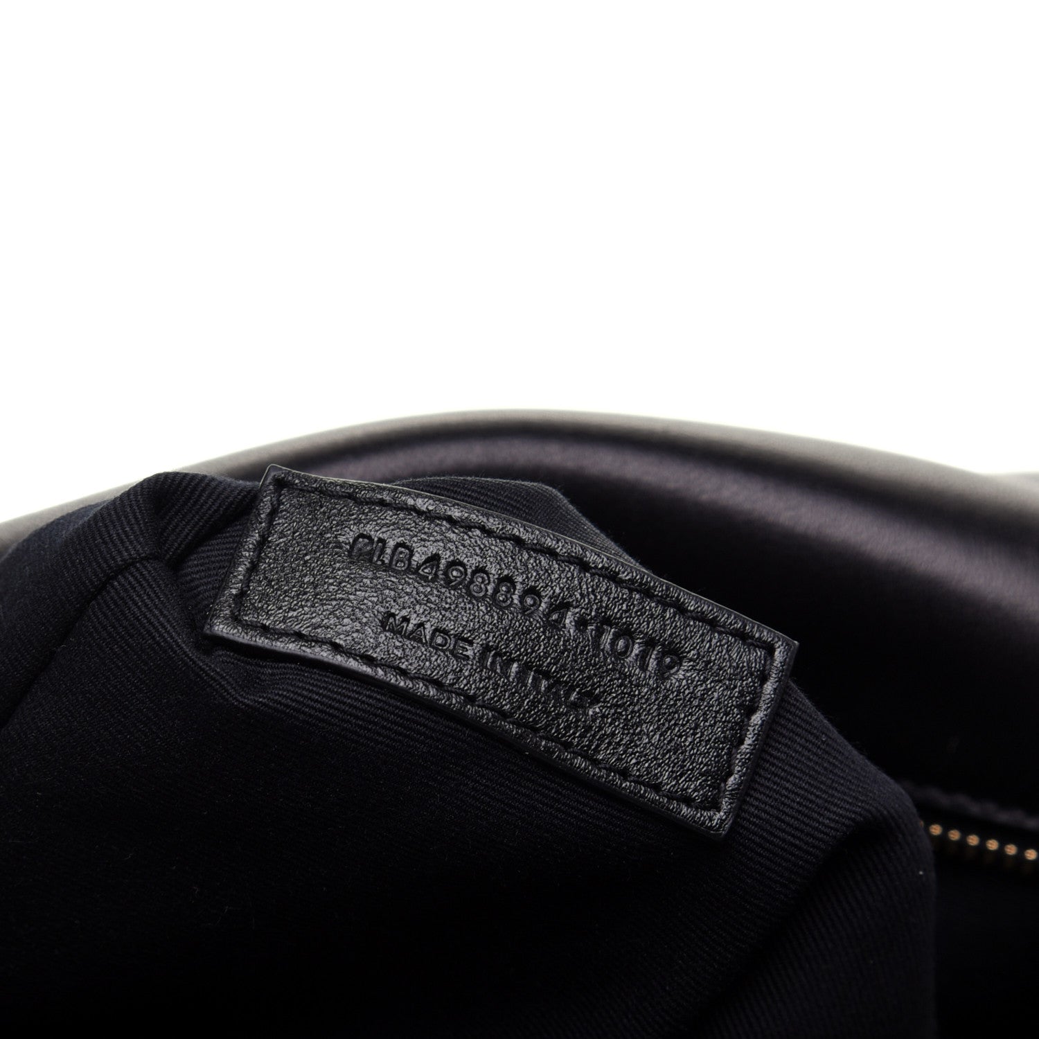 Saint Laurent Lambskin Matelasse Monogram Medium Niki Chain Satchel Black 9 of 12