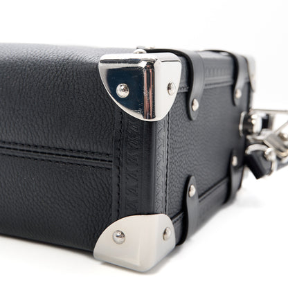 Louis Vuitton Grained Calfskin Side Trunk MM Black 8 of 8
