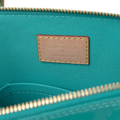 Louis Vuitton Vernis Alma PM Blue Lagon 6 of 10