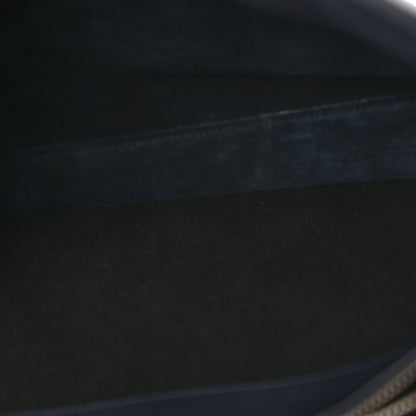 Saint Laurent Grained Calfskin Medium Souple Sac De Jour Navy 5 of 11