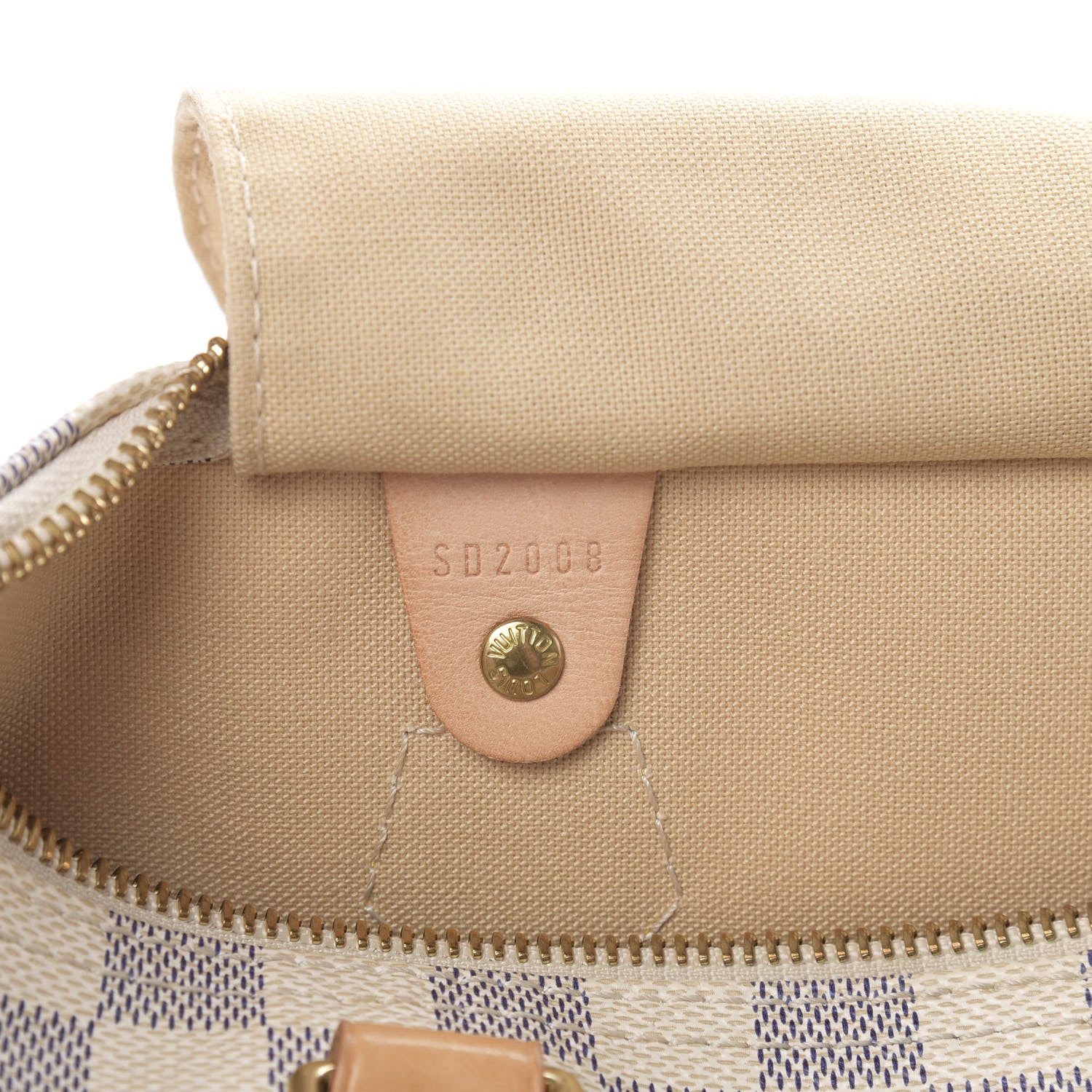 Louis Vuitton Damier Azur Speedy 30 7 of 14